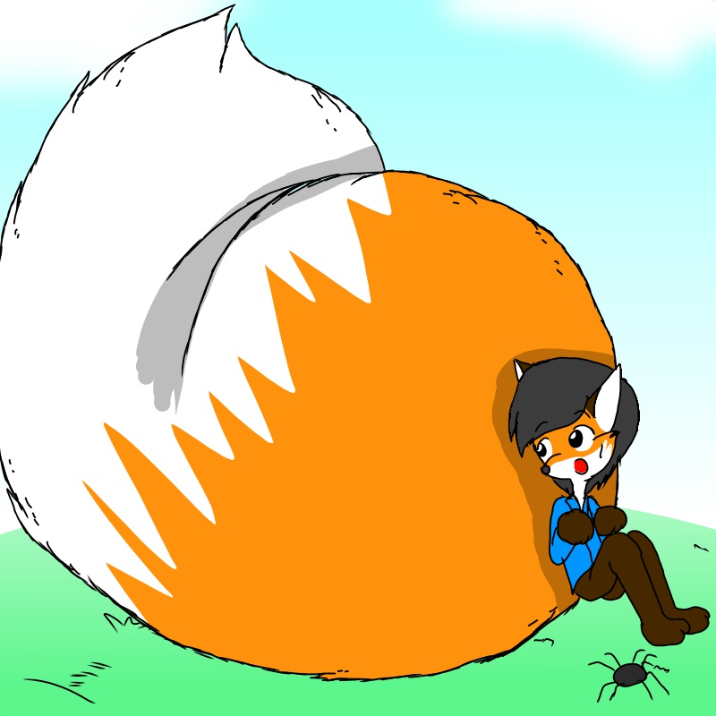 しっぽが大きくなっちゃったフォレス